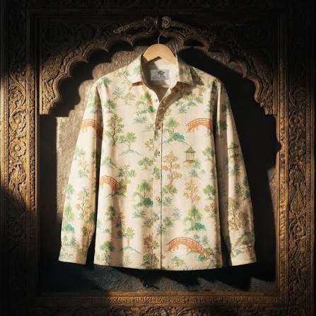 Printed shirts collection from mens clothing manufacturer Bangalore